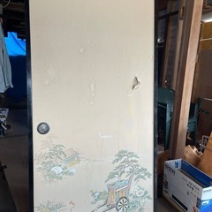 古い襖8枚　Old Japanese sliding door.の画像