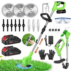 新品未使用未開封品‼️草刈機 バッテリー付き 芝刈り機 多機能 ...