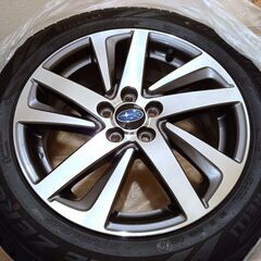 スタッドレス 205/55R16 (走行わずか、暗所保管)+アル...