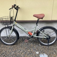 折りたたみ自転車(6ギア)