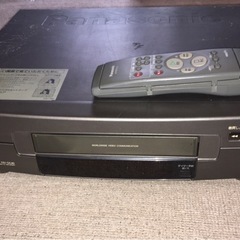 Panasonic S-VHSビデオデッキ
