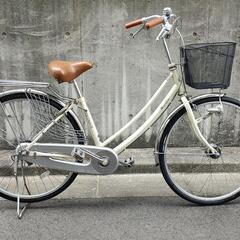 マルキン自転車　26インチ軽快自転車　オートライト