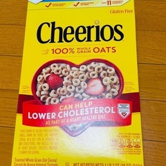 アメリカのシリアルCheerios 