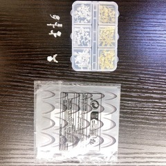 ネイルパーツ 110個セット フレンチシール付き