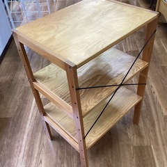 木製ラック【町田市再生家具】　250150の画像