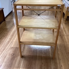 木製ラック【町田市再生家具】　250150