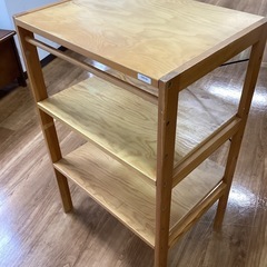 木製ラック【町田市再生家具】　250150の画像
