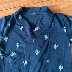 甚平　ロンパース　サボテン
の画像