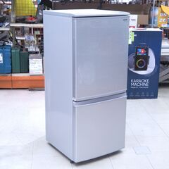 冷蔵庫　137L　2ドア　シャープ　SJ-D14D-S　リユース品