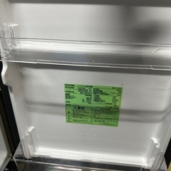 高年式ブラック冷蔵庫 洗濯機セットの画像