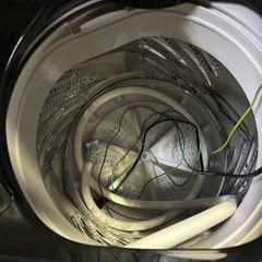 高年式ブラック冷蔵庫 洗濯機セットの画像