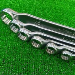 KTC M5-1012～ ロングメガネレンチ 6本セット【船橋馬込店】【店頭取引限定】【中古】 管理番号：ITEM6PFE8PD7の画像