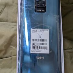 Xiaomi Redmi Note 9S オーロラブルーシムフリー　スマホの画像