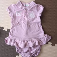 70サイズ女の子洋服　ラルフ・ローレンセットアップなどの画像