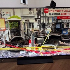 テレビ(55インチ)液晶に明暗あり