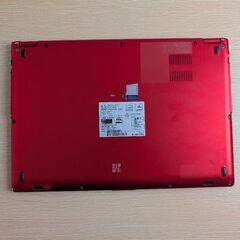 【超軽量】<赤い彗星モデル＞<CPU: i5-7200, RAM: 8GB, SSD:120GB>FUJITSU/爆速SSD/最新オフィス付き/ノートパソコン の画像