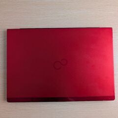 【超軽量】<赤い彗星モデル＞<CPU: i5-7200, RAM: 8GB, SSD:120GB>FUJITSU/爆速SSD/最新オフィス付き/ノートパソコン の画像
