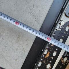 自作バイク用リアキャリアの画像