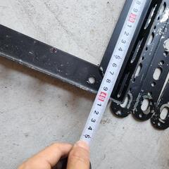 自作バイク用リアキャリアの画像