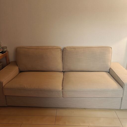 IKEA KIVIK 3人掛けソファ（ライトベージュ）- IKEA KIVIK 3-seater sofa (light beige)