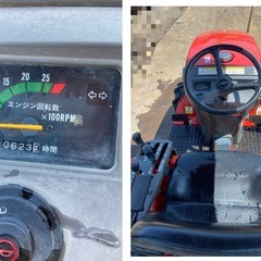 ヤンマー トラクター Ke-60 17馬力 623時間 4WD パワステ 自動深耕 水平 逆転 作動確認済み 中古 海運可の画像