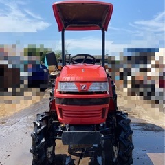 ヤンマー トラクター Ke-60 17馬力 623時間 4WD パワステ 自動深耕 水平 逆転 作動確認済み 中古 海運可の画像