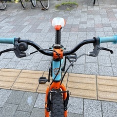 大阪☆引取か着払い限定 ヨツバサイクル 貴重20インチ ラムネブルー