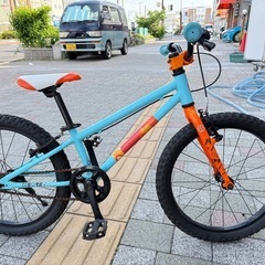 ヨツバサイクル 20インチ ラムネブルー  110cm〜130cm