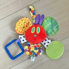 Eric Carle ミラーティーザー　あおむし　0ヶ月以上　オマケで歯固め付きの画像