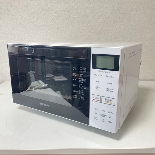 ☆ジモティ割あり☆ IRISOHYAMA オーブンレンジ MO-F1808－HA 22年製