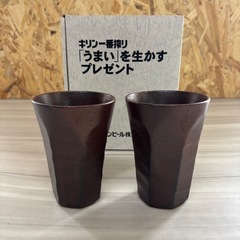 キリン一番搾り　陶製ビールペアグラス
