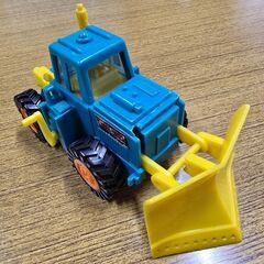 除雪車　ミニカーの画像