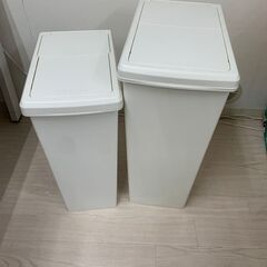 キャスター付きスライド蓋付きスリムキッチンゴミ箱［日本製］ ＜30L／45L＞の画像