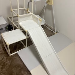 野中製作所　ジャングルジム　プレミアム おりたたみロングスロープ...