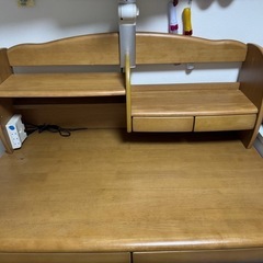 学習机  明るい茶色