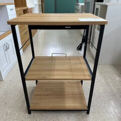 ★ジモティ割あり★TJ11761  レンジ台 ライトブラウン H...
