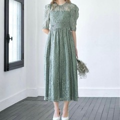 【XL】新品タグ付き 結婚式 お呼ばれドレス