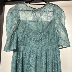 【XL】新品タグ付き 結婚式 お呼ばれドレスの画像