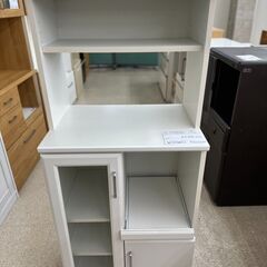 ★ジモティ割あり★TJ11762  食器棚 白 H138×D42...