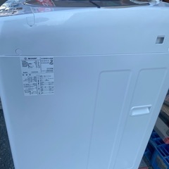 シャープ洗濯機　7K 2019年製　の画像