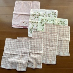 タオルハンカチ　ウェッジウッド  ピンクハウス