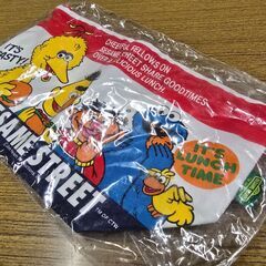 未使用　セサミストリート　弁当袋の画像
