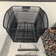 自転車　リア　カゴ　バスケットの画像