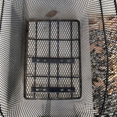 自転車　リア　カゴ　バスケットの画像