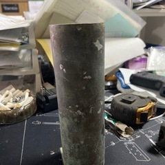 97式中戦車57ミリ砲の薬莢？