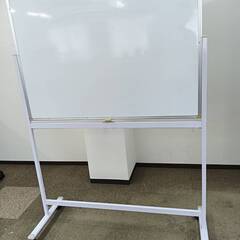 美品・事業所整理品】ホワイトボード（スタンド付 幅120cm×高さ