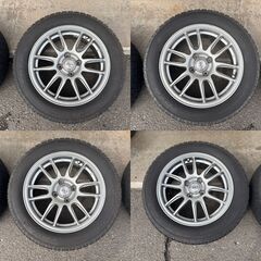 15インチ中古アルミ　６J　100×4穴　の画像