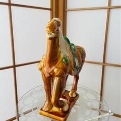 風水運気UP　馬の置物の画像