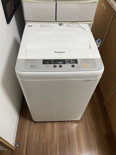 ☆ジモティー割引有☆Panasonic/5.0kg洗濯機/NA-F50BE7/2020年製