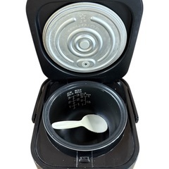 NO.2429 ニトリ マイコン炊飯ジャー SN-A5BK 3合炊き 炊飯器 家電 中古の画像